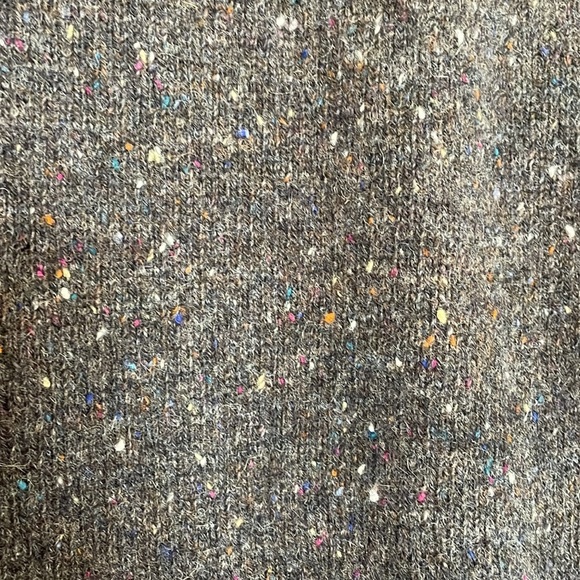 Women’s sz M 100% Wool Express Tricot Turtleneck Sweater. Oversized speckled - Picture 8 of 9